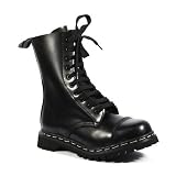 Men's Rocky-10, 10 Eyelet Leather Calf Boots