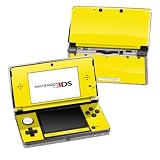 Solid State Yellow Design Decorative Protector Skin Decal Sticker for Nintendo 3DS Portable Game Device