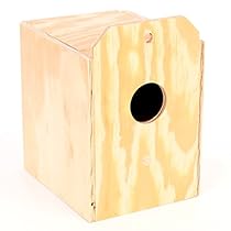 Ware Manufacturing Wood Parakeet Reverse Nest Box, Keet
