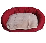 COUSSIN MATELAS CORBEILLE PANIER LIT POUR CHIEN CHAT ANIMAUX 90 X 65 CM NEUF