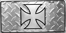 Maltese Cross West Coast Choppers Logo License Plates Metal