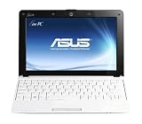 Asus EeePC R105D 25,7 cm (10,1 Zoll) Netbook (Intel Atom N455, 1,6GHz, 1GB RAM, 320GB HDD, Intel 3150, Win 7 Starter) weiß