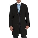 Calvin Klein Full-Length Wool/Cashmere Topcoat