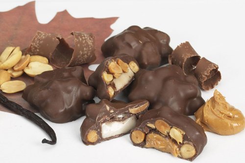 Chocolate Cream Peanut Cluster Assortment by The Bloomer Candy Co