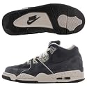 NIKE Air Flight '89 A Mens Suede Basketball Shoes Sneakers Retro Blue/White