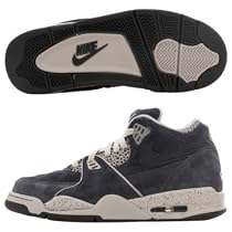 NIKE Air Flight '89 A Mens Suede Basketball Shoes Sneakers Retro Blue/White