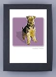 Paper Russells Airedale Terrier Boxed Note Cards - Eco-Friendly from the USA
