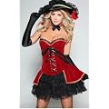 Sexy Kost�m PIRATIN BURLESQUE Karneval Fasching XS-XL Kapit�n