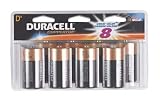 Battery Value Pack, D 8 Pk