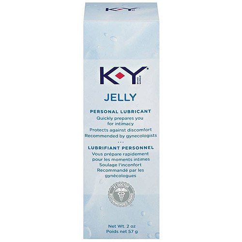 K-Y KY Personal Lube Lubricant Jelly 2 oz tube - LOT of 2