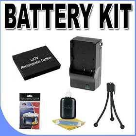 NB-7L Lithium Ion Replacement Battery/Charger BigVALUEInc Accessory Saver Bundle for Canon Powershot G10 G11 Digital Cameras
