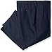 Haggar Men's Cool 18 Hidden Expandable Waist Pleat Front Pant-Regular and Big & Tall Sizes
