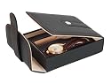Axis Classic Black 2 Watch Travel Display Box Case