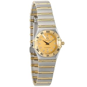 Omega Women's 1262.15.00 Constellation Quartz Mini Two-Tone Watch