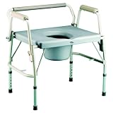 Bariatric Drop-Arm Commode