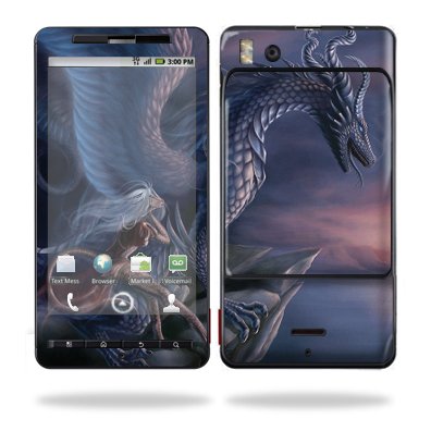 Motorola Droid X (MB 810) Protective Vinyl Skin Decal Sticker Verizon - Dragon Fantasy