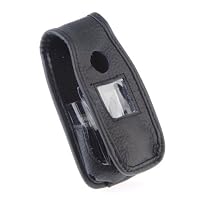 Wireless Technologies Leather Case with Leather Wrapped Belt Clip for Samsung A870