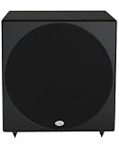 NHT B-12d 500 Watt Powered Subwoofer with DSP (Piano Gloss Black)