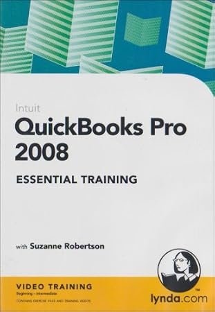 Quickbooks Pro 2008 Essential Training [import anglais]