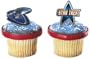 Star Trek Enterprise Cupcake Rings - 12ct