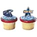 Star Trek Enterprise Cupcake Rings - 12ct