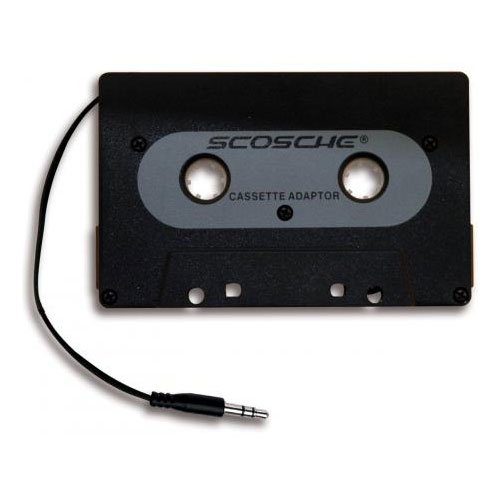 Scosche PCA1 Cassette Adapter for MP3 Players (Black)