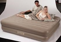 Intex Khaki Queen Airbed 2-in-1 - 66754