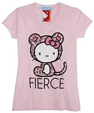 Hello Kitty Fierce Kitty Juniors T-shirt