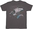 Junk Food Star Trek USS Enterprise Charcoal T-shirt Tee