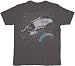 Junk Food Star Trek USS Enterprise Charcoal T-shirt Tee