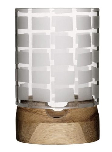 Sagaform Candle Lantern with Square Pattern