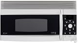 GE Profile SCA1000 1.4 cu. ft. Over-the-Range Advantium Microwave Oven with 900 Cooking Watts, Speedcook & Traditional Oven Cooking Mode, 300 CFM 2 Speed Vent Fan and Cooktop Lighting