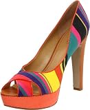 Nine West Women's Colourcode Peep-Toe Pump,Pink Multi/Orange,12 M US Nine West Women's Colourcode Peep-Toe Pump,Pink Multi/Orange,12 M US
