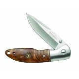 Sportsman Series Insignia Edition Burl Wood Large Mid-Folding Hunter (19317)