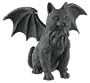 Winged Cat Gargoyle Statue Figurine Myth Fantasy