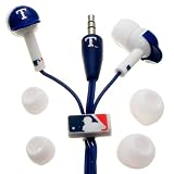 NEMO DIGITAL MLF10114TX MLB Batting Helmet Earbuds Texas Rangers Style