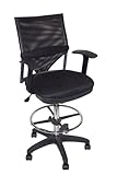 Martin Comfort Mesh Executive Drafting High Chair, Black Martin Comfort Mesh Executive Drafting High Chair, Black