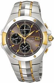 Seiko Men's SNA548 Coutura Alarm Chronograph Watch