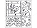 StenSource Stencil Continuous Line Butterfly Garden