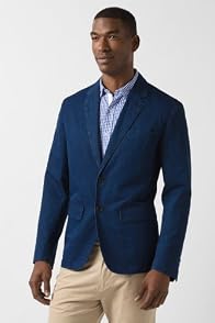 Indigo Gabardine Blazer