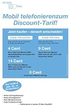 simply free Partnerpaket 2 Prepaid Starterkarten inkl. 2 x 10 Euro Startguthaben