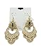CA Mode Women's Dangle Pierced DropEarrings Crystal Rose Gold