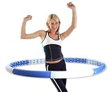 3G Hoop, Level 3 Anion Massage Fitness Hoola Hula Hoop Extra Weighted 2kgs and extra wide 110cm for Experts Users