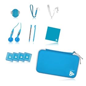Playfect Nintendo Classic Pack - Turquoise (Nintendo DS/DSi/DS Lite/3DS)