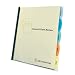 GBC (W55766) View Tab Report Cover, Letter Size, Black/Clear