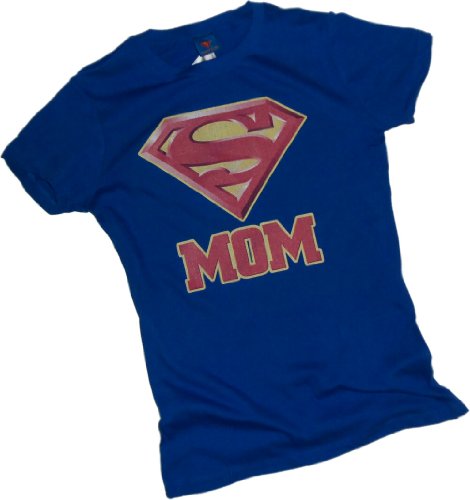 Super Mom Shield Superman Crop Sleeve Fitted Juniors T Shirt 41eXZvsI8QL Super Mom Shield Superman Crop Sleeve Fitted Juniors T Shirt