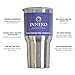 Stainless Steel Tumbler with 2 Lids (Regular & Spill Proof): Vacuum Insulated 30oz Tumbler with Stainless Steel Straw & Cleaning Brush