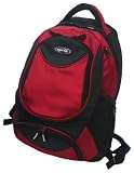 Olympia Deluxe Backpack With Computer Compartment,Red,One Size