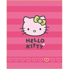 CTI 035945 Fleece Decke Hello Kitty Sweet 130 x 160 cm, rosa