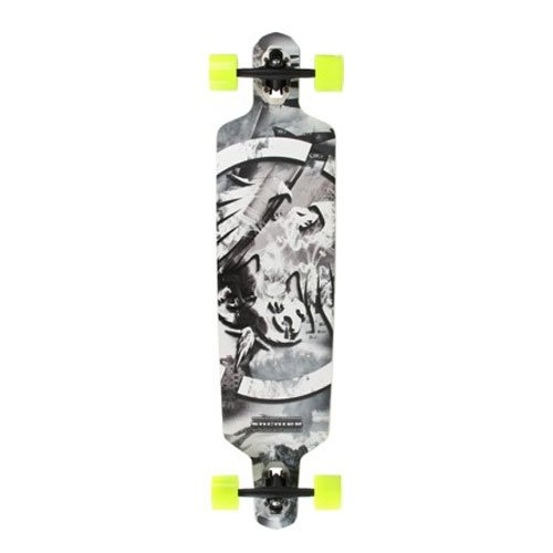 Never Summer Soldier Drop Thru Complete Longboard Skateboard - 42`